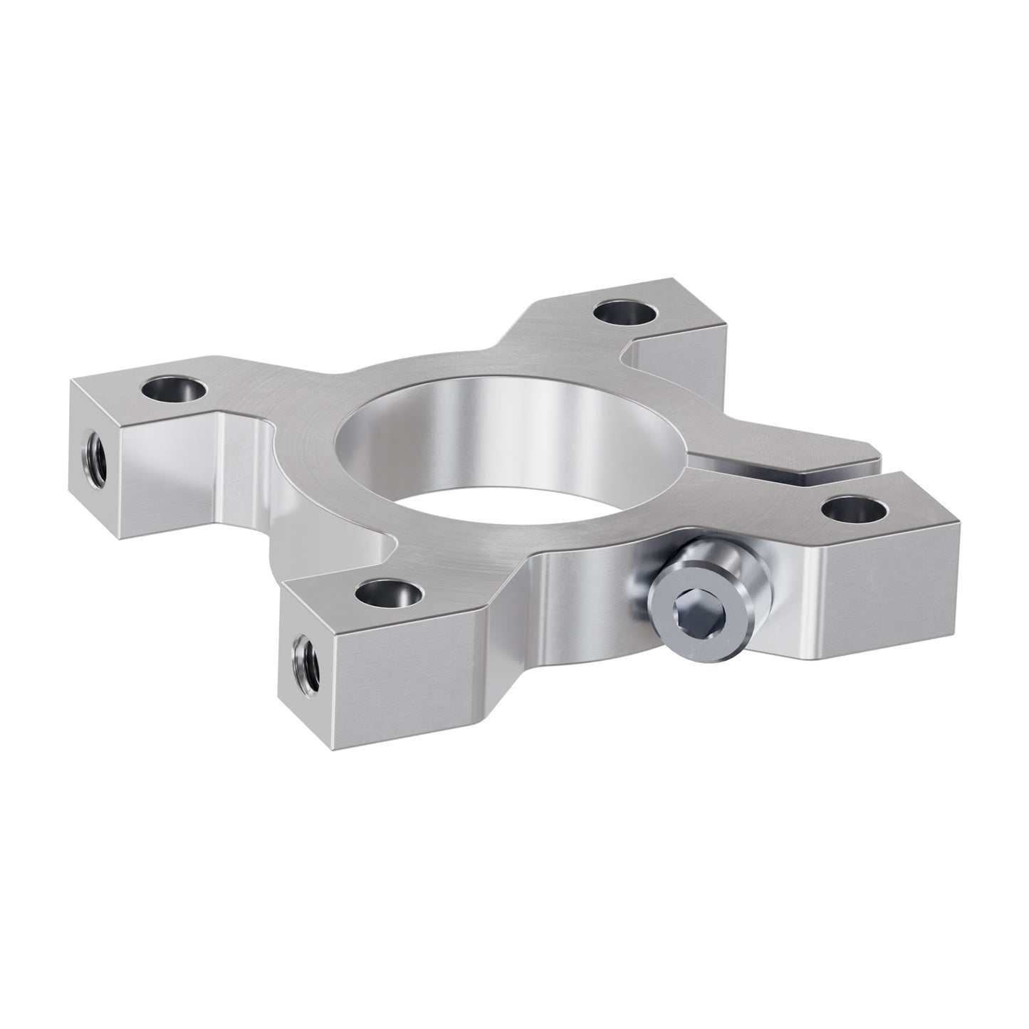 1401 Series 2-Side, 2-Post Clamping Mount (43mm Width, 22mm Bore)