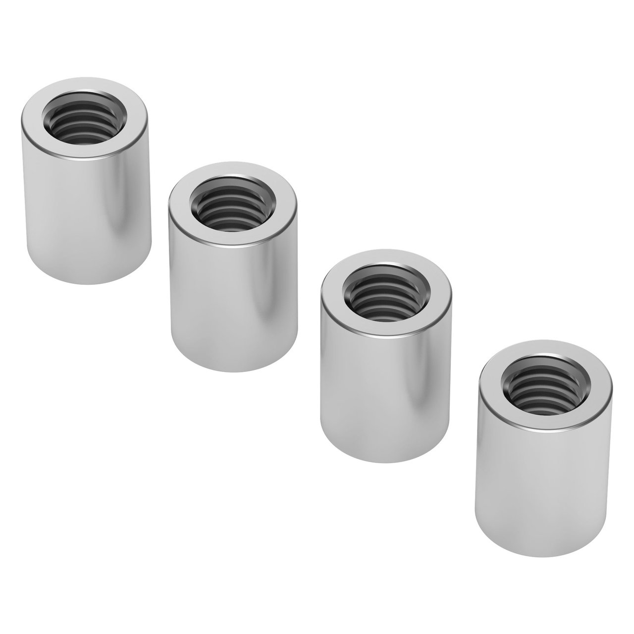 1501-0006-0080 - 1501 Series M4 x 0.7mm Standoff (6mm OD, 8mm Length) - 4 Pack