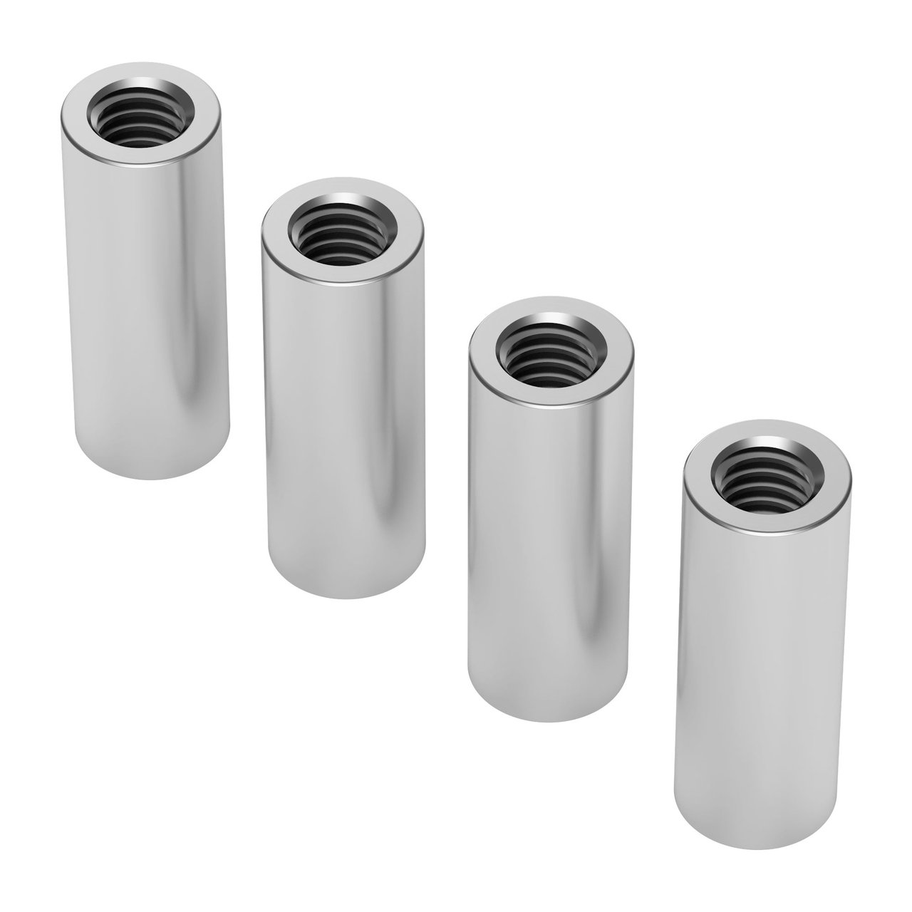 1501-0006-0160 - 1501 Series M4 x 0.7mm Standoff (6mm OD, 16mm Length) - 4 Pack