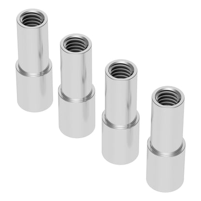 1503-5100-6080 - 1503 Series M4 x 0.7mm Shoulder Standoff (5-6mm OD, 10-8mm Length) - 4 Pack