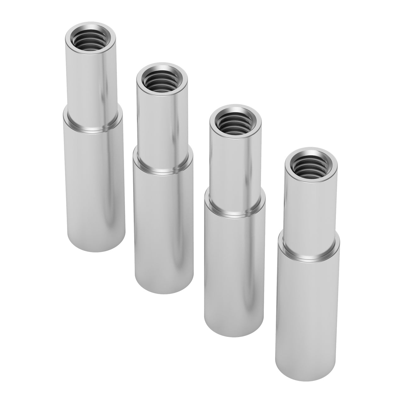 1503-5100-6165 - 1503 Series M4 x 0.7mm Shoulder Standoff (5-6mm OD, 10-16.5mm Length) - 4 Pack