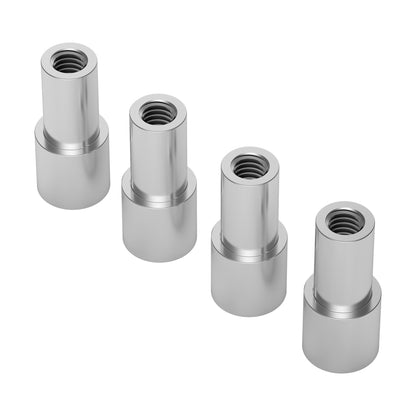 1503-6100-8080 - 1503 Series M4 x 0.7mm Shoulder Standoff (6-8mm OD, 10-8mm Length) - 4 Pack