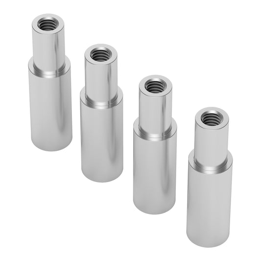 1503-6100-8190 - 1503 Series M4 x 0.7mm Shoulder Standoff (6-8mm OD, 10-19mm Length) - 4 Pack