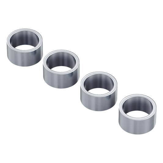 12mm ID Steel Spacer (15mm OD, 8mm Length) - 4 Pack