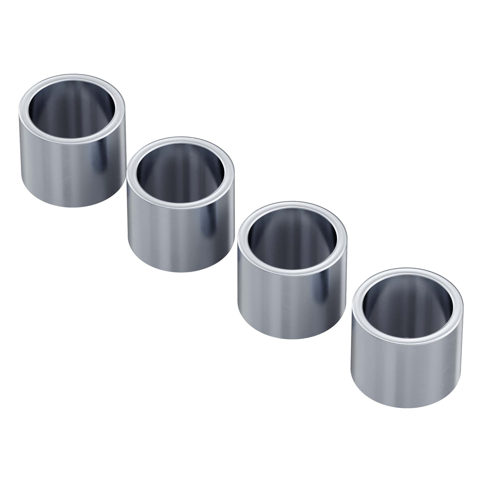 12mm ID Steel Spacer (15mm OD, 12mm Length) - 4 Pack