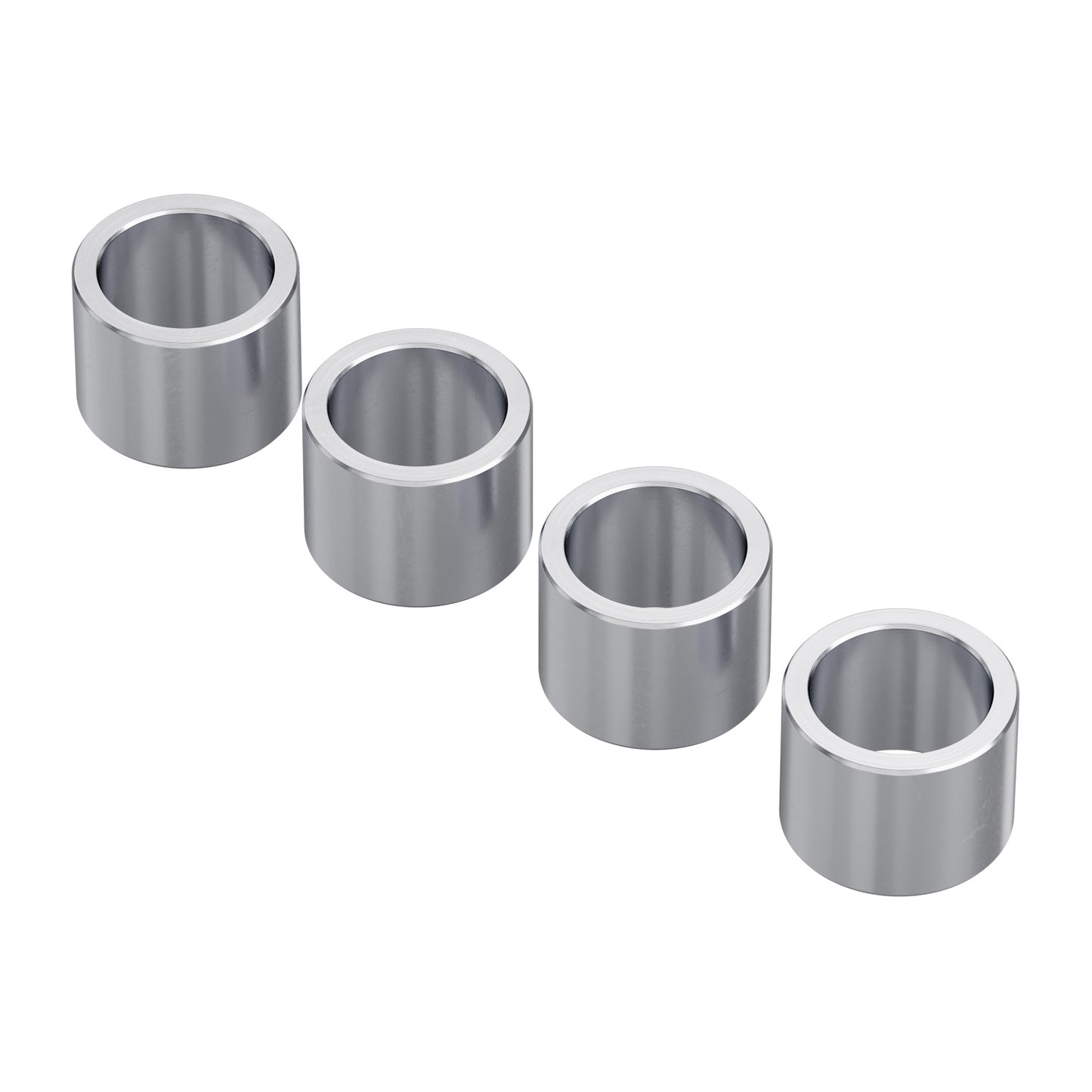 1521 Series 6mm ID Spacer (8mm OD, 6mm Length) - 4 Pack