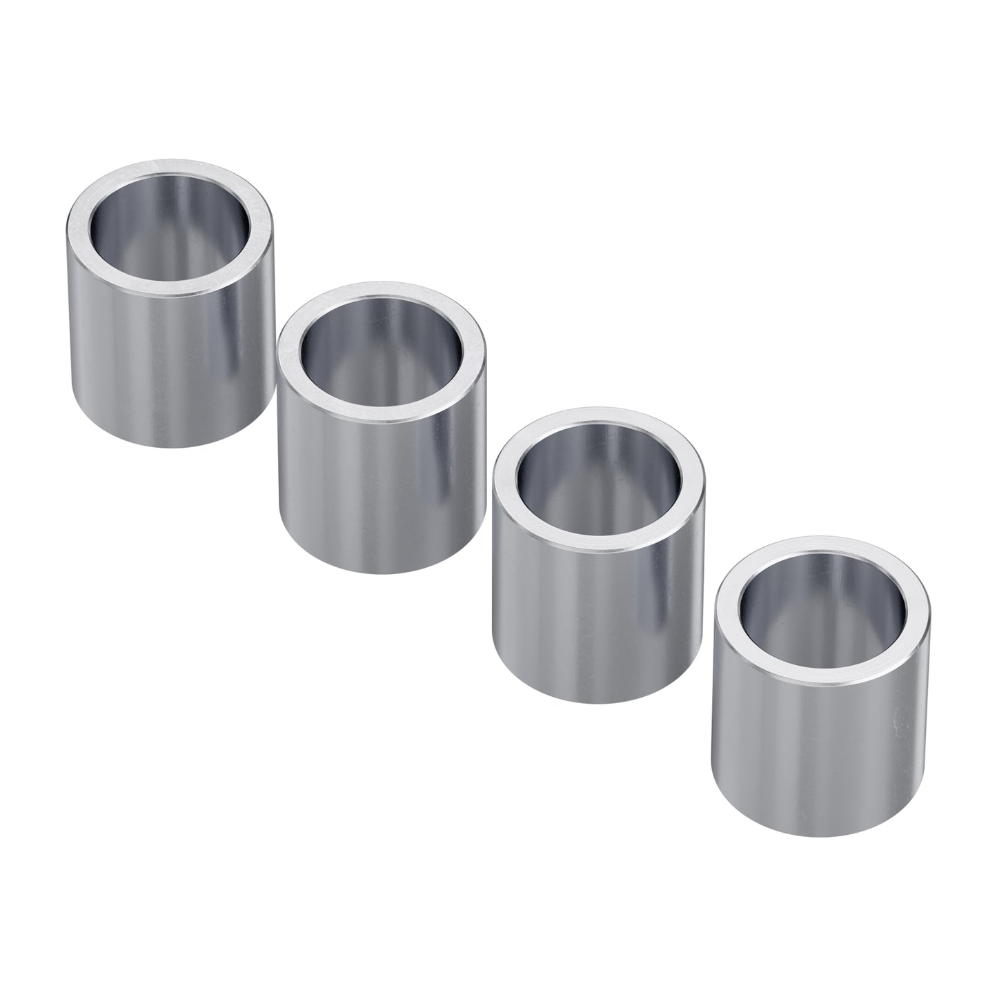 1521 Series 6mm ID Spacer (8mm OD, 8mm Length) - 4 Pack