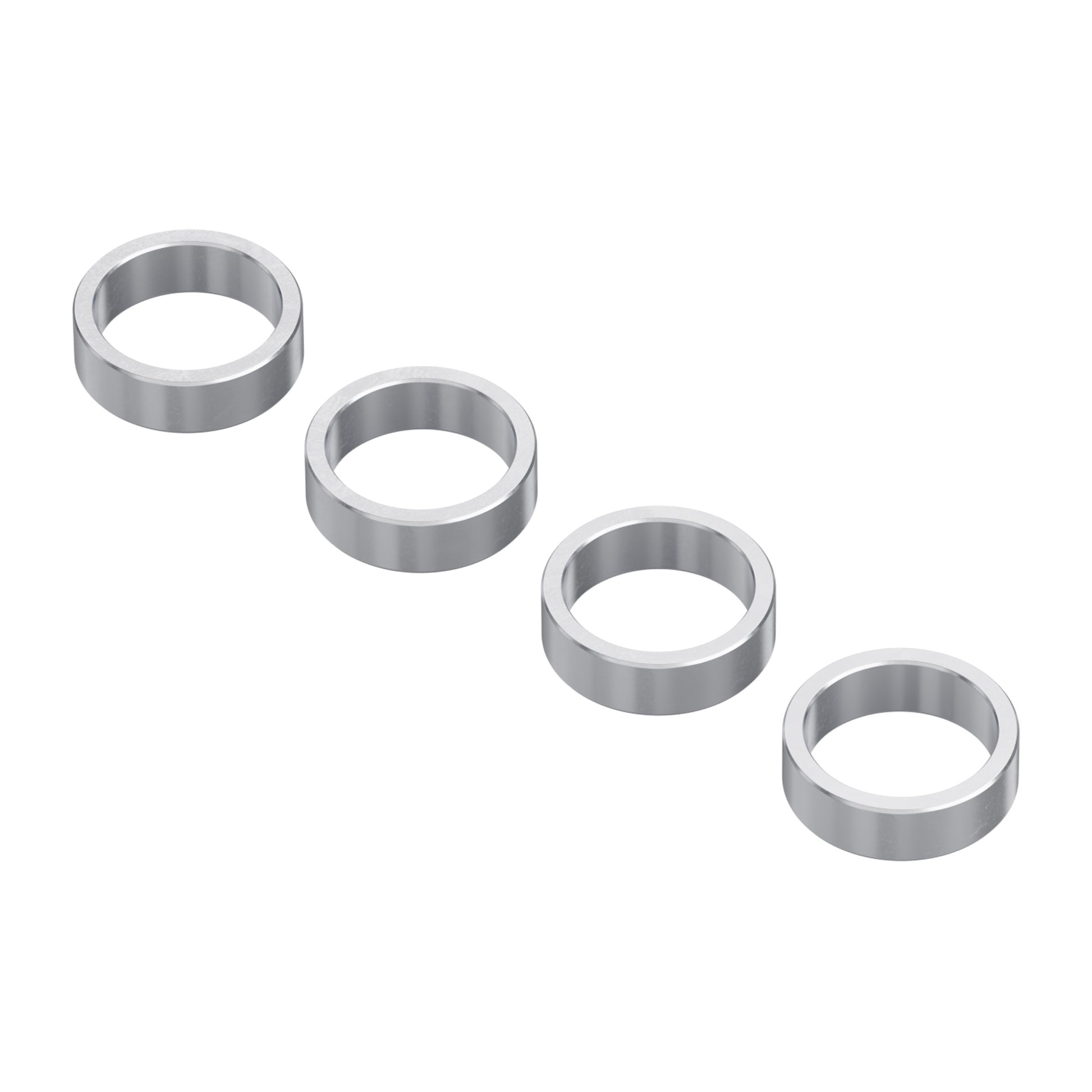 1522 Series 8mm ID Spacer (10mm OD, 3mm Length) - 4 Pack