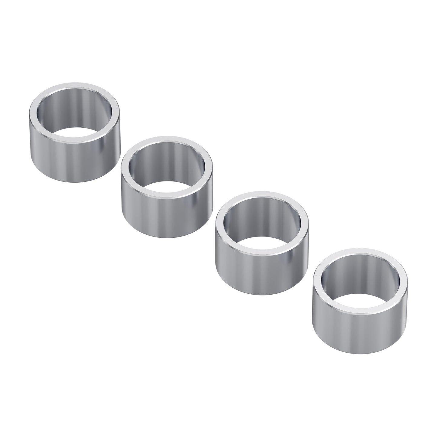 1522 Series 8mm ID Spacer (10mm OD, 6mm Length) - 4 Pack