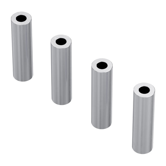 4mm ID Aluminum Spacer (8mm OD, 30mm Length) - 4 Pack