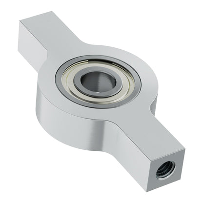 6mm Bore 2-Side, 1-Post Pillow Block (43mm Width)