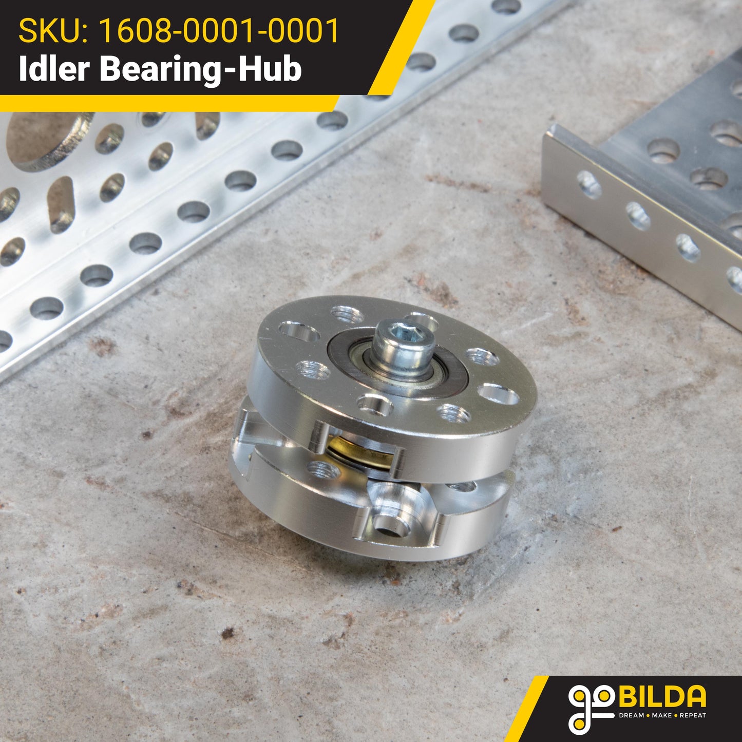 Idler Bearing-Hub (32mm OD, 16mm Height)