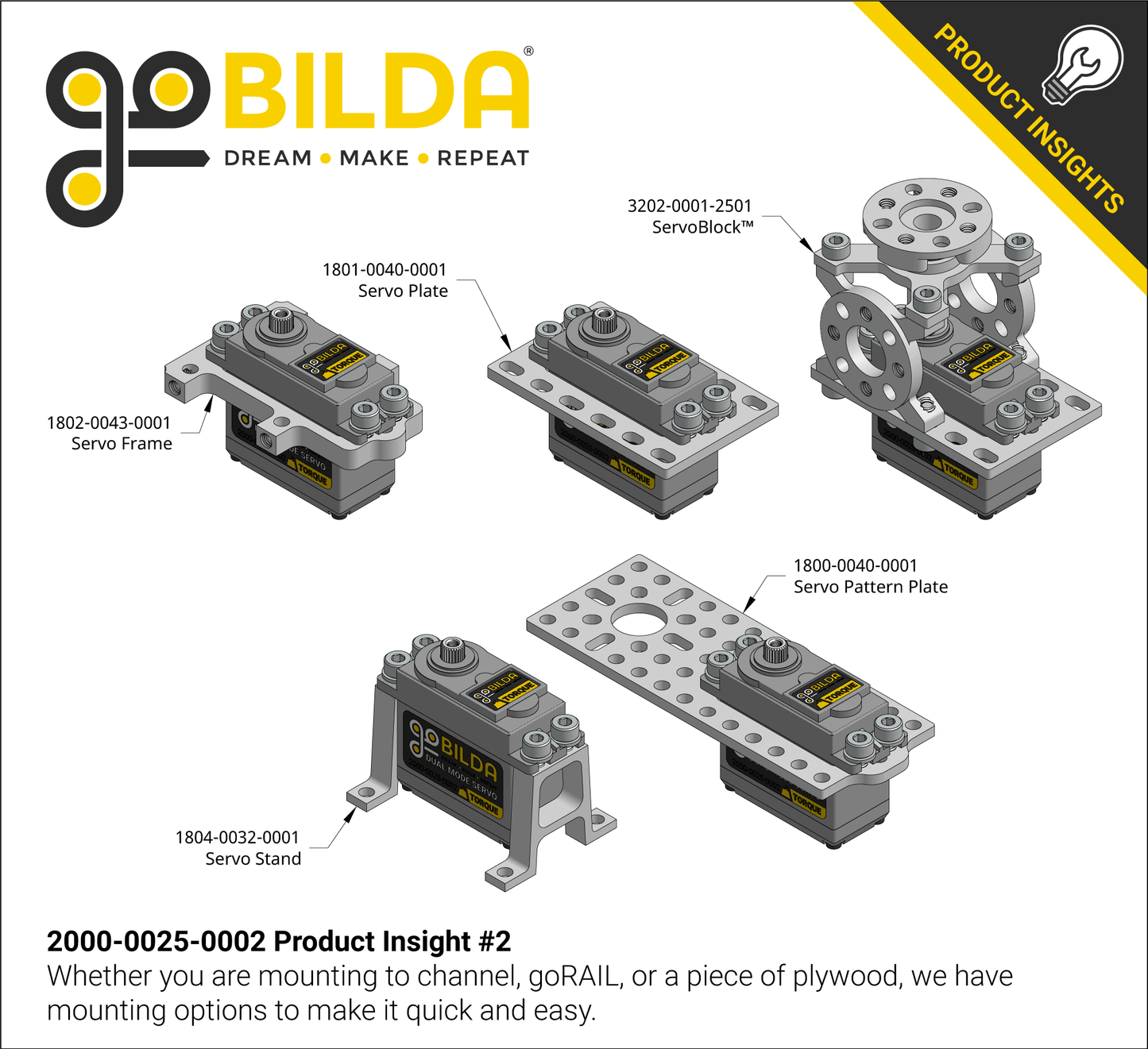 2000 Series Dual Mode Servo (25-2, Torque)