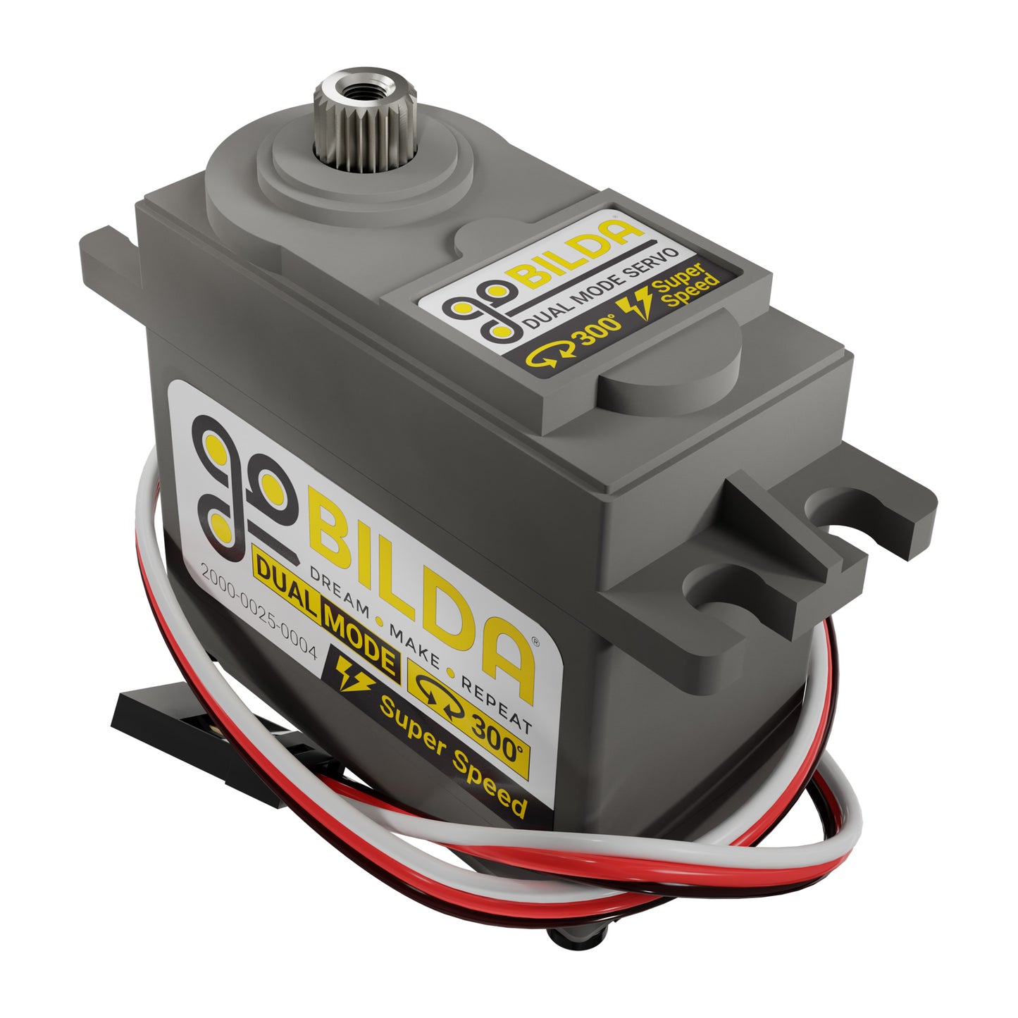 2000 Series Dual Mode Servo (25-4, Super Speed)