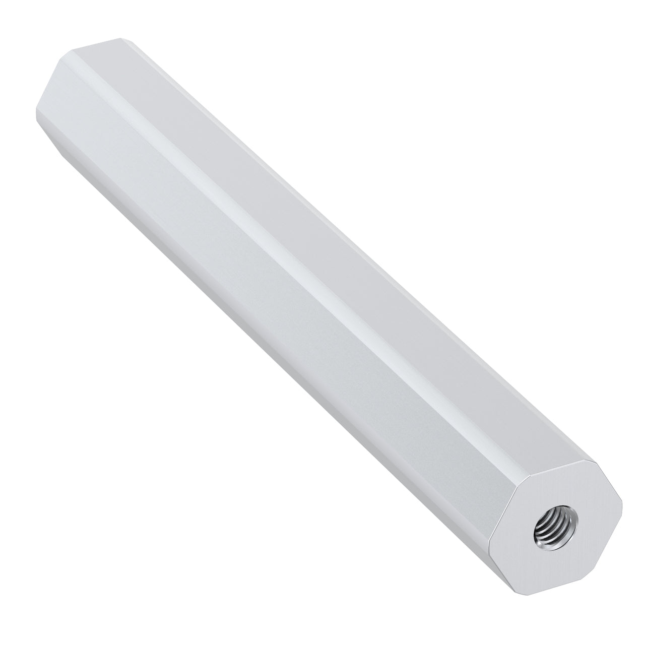 2104-0012-0080 - 2104 Series Aluminum REX Shaft (12mm Diameter, 80mm Length)