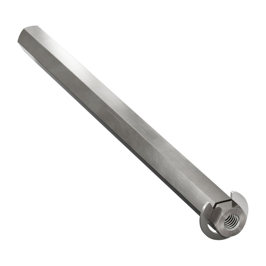 8mm REX™ Shaft with E-Clip (Stainless Steel, 112mm Length)