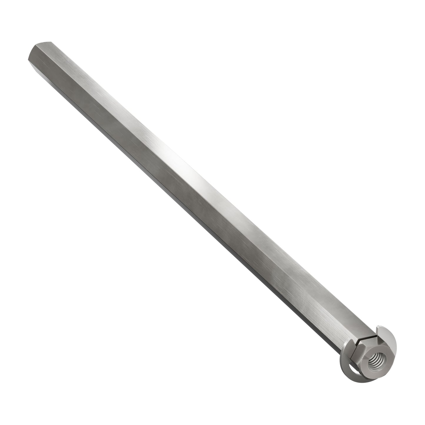 8mm REX™ Shaft with E-Clip (Stainless Steel, 168mm Length)