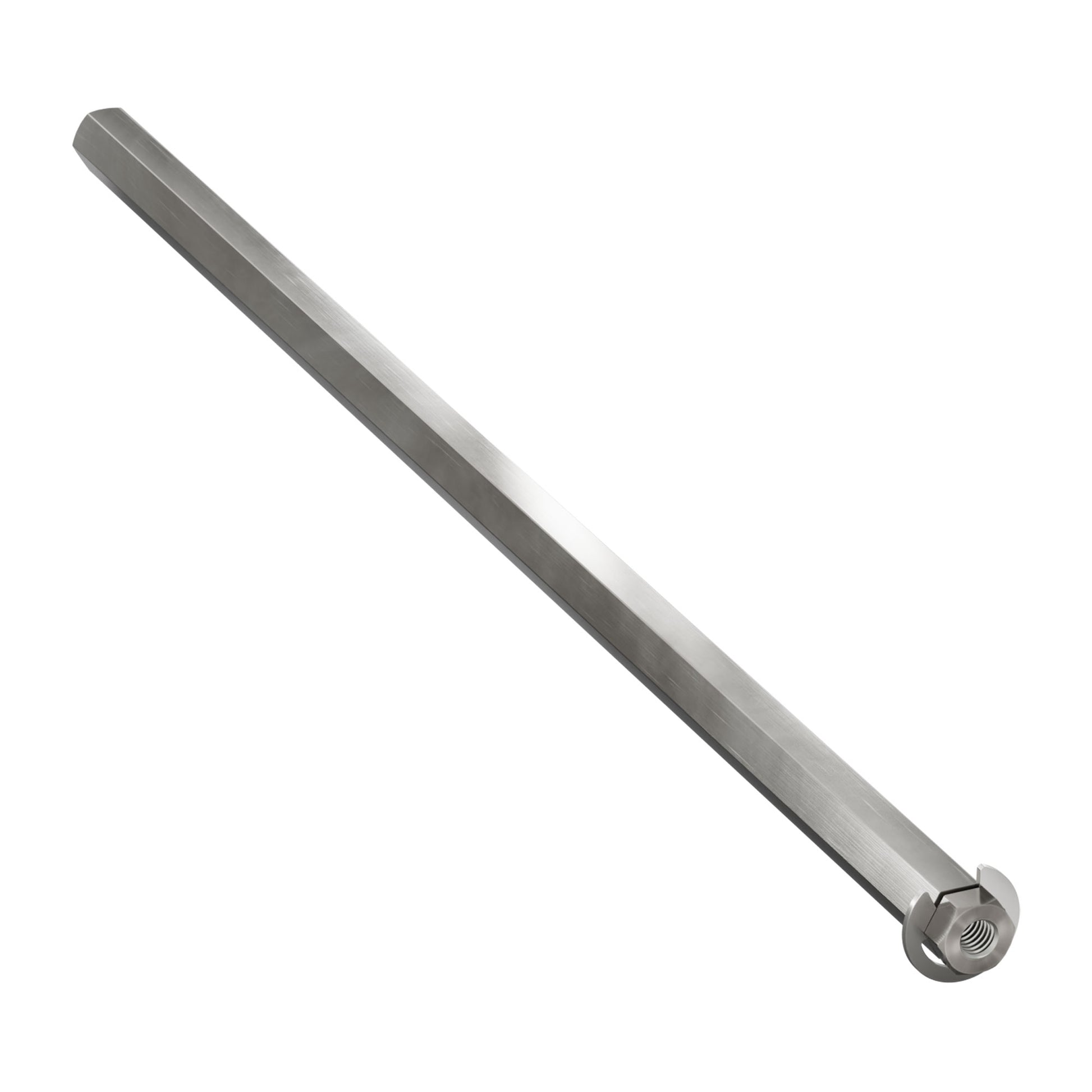 8mm REX™ Shaft with E-Clip (Stainless Steel, 216mm Length)