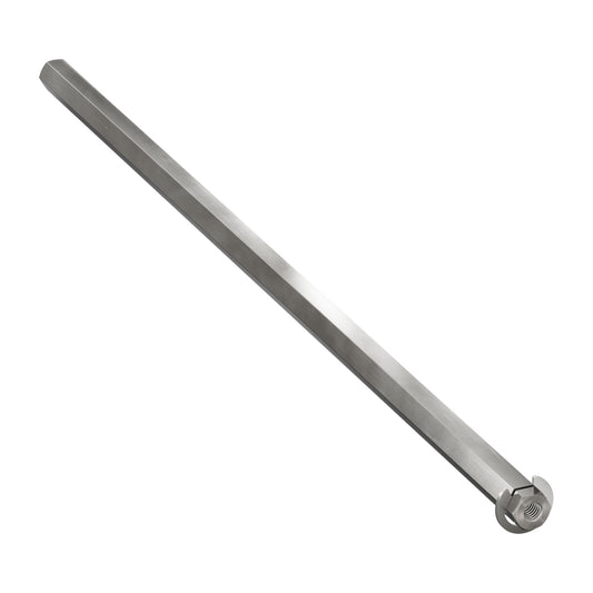 8mm REX™ Shaft with E-Clip (Stainless Steel, 240mm Length)