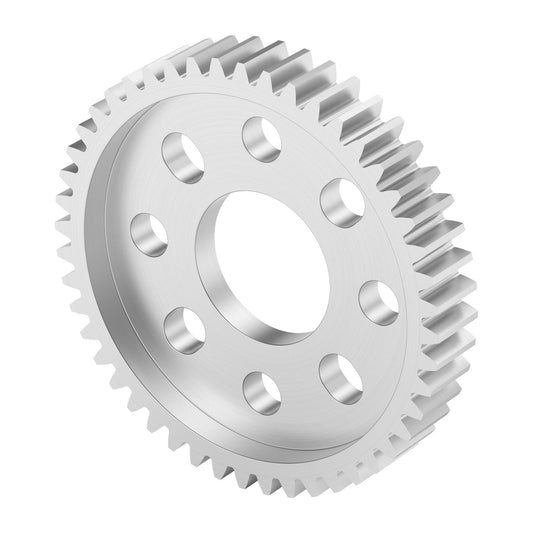 2302-0014-0048 - 2302 Series Aluminum, MOD 0.8, Hub Mount Gear (14mm Bore, 48 Tooth)