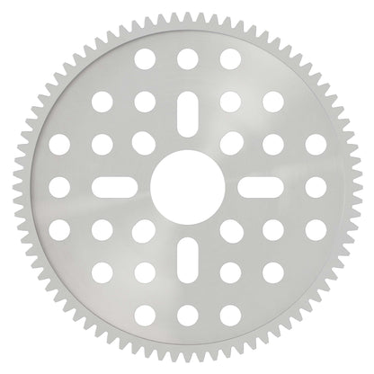 2302 Series Aluminum, MOD 0.8, Hub Mount Gear (14mm Bore, 80 Tooth)