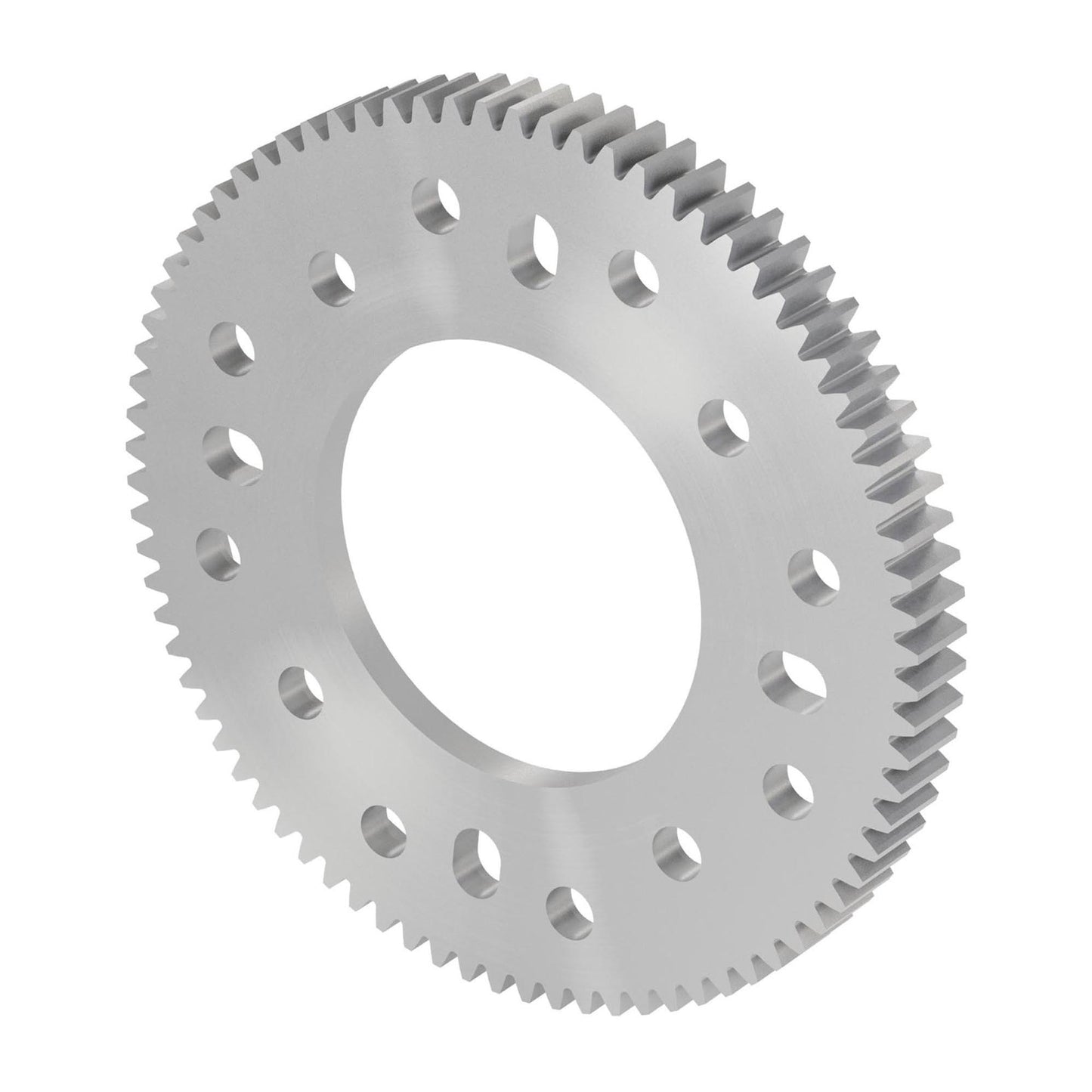 2302 Series Aluminum, MOD 0.8, Hub Mount Gear (32mm Bore, 80 Tooth)