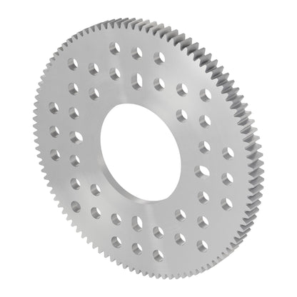 2302 Series Aluminum, MOD 0.8, Hub Mount Gear (32mm Bore, 100 Tooth)