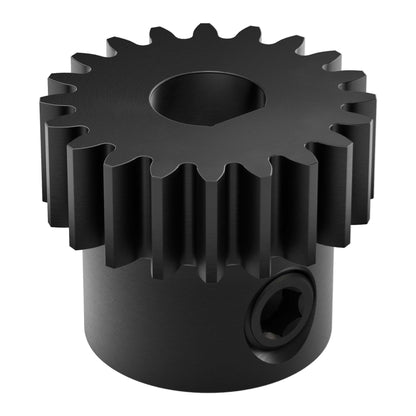 2303 Series Steel, MOD 0.8 Pinion Gear (6mm D-Bore, 20 Tooth)