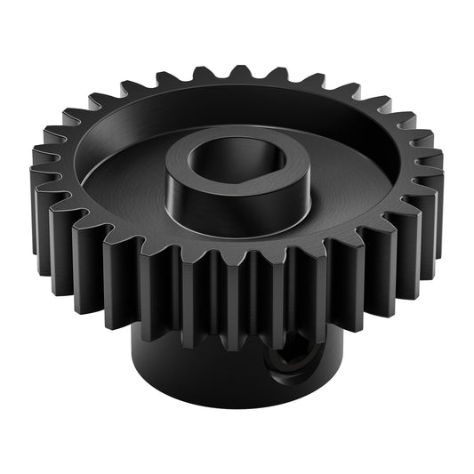 2303 Series Steel, MOD 0.8 Pinion Gear (6mm D-Bore, 30 Tooth)