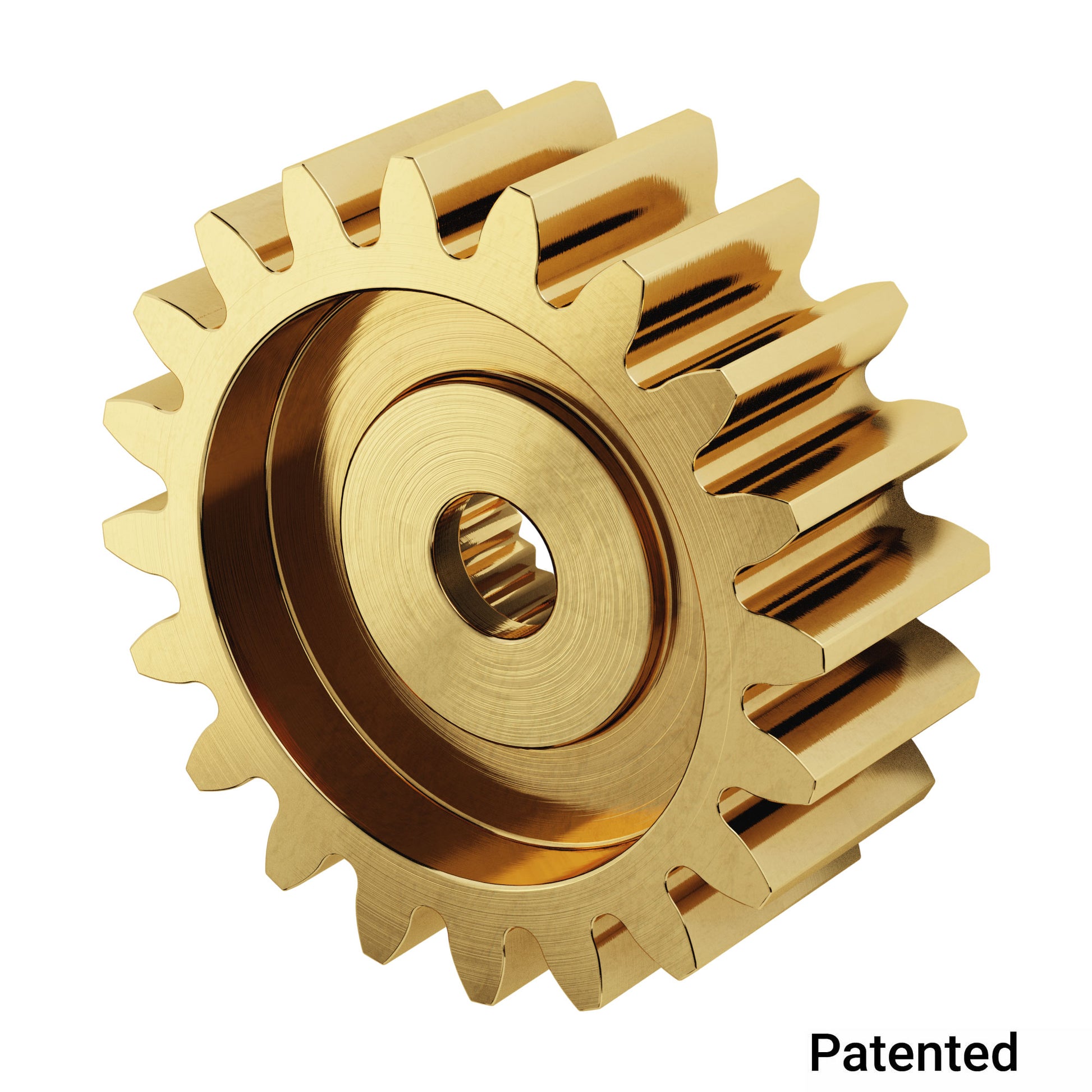 2305-0024-0020 - 2305 Series Brass, MOD 0.8, Servo Gear (24 Tooth Spline, 20 Tooth)