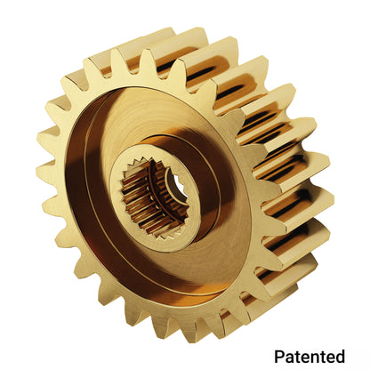 2305 Series Brass, MOD 0.8, Servo Gear (24 Tooth Spline, 24 Tooth)