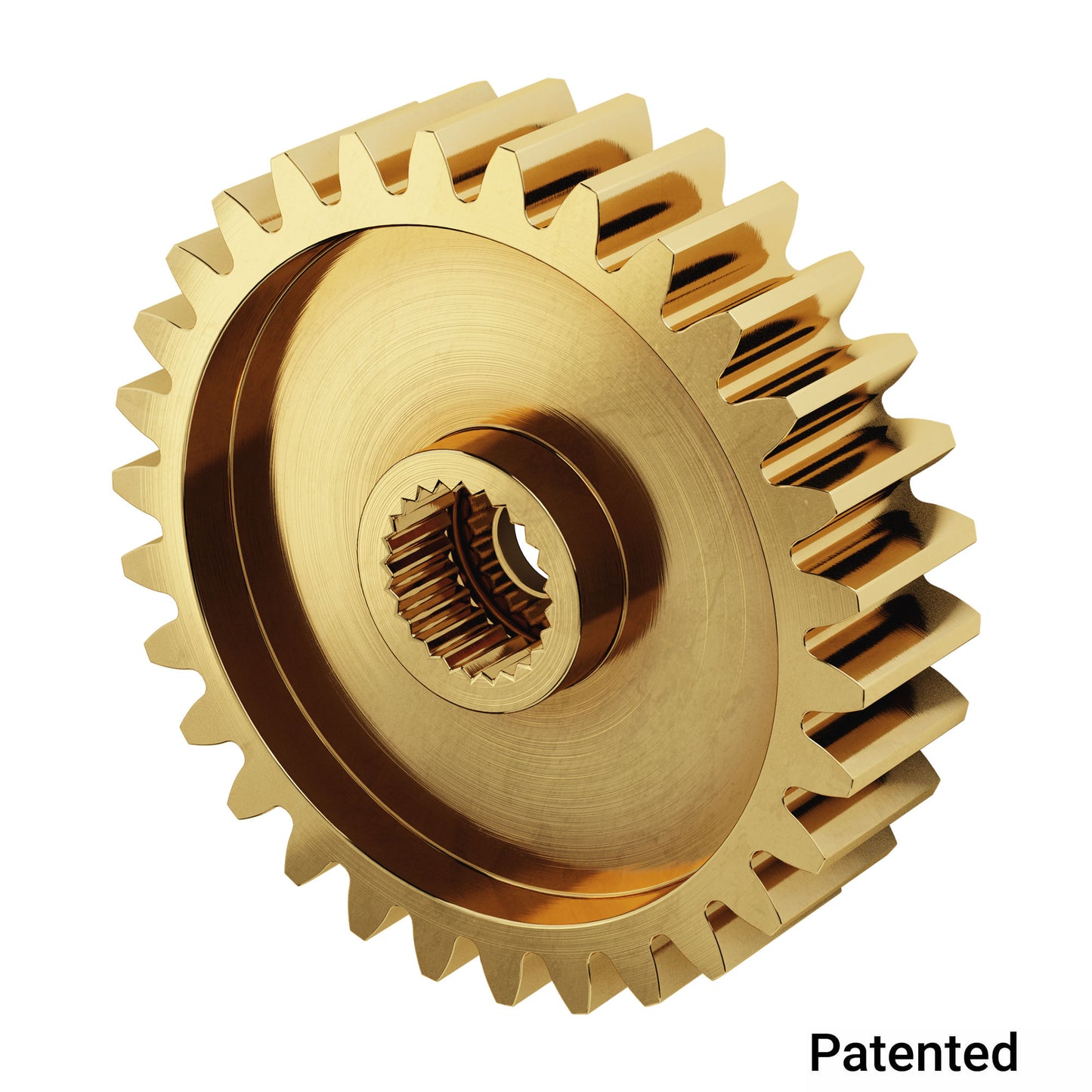 2305 Series Brass, MOD 0.8, Servo Gear (24 Tooth Spline, 30 Tooth)