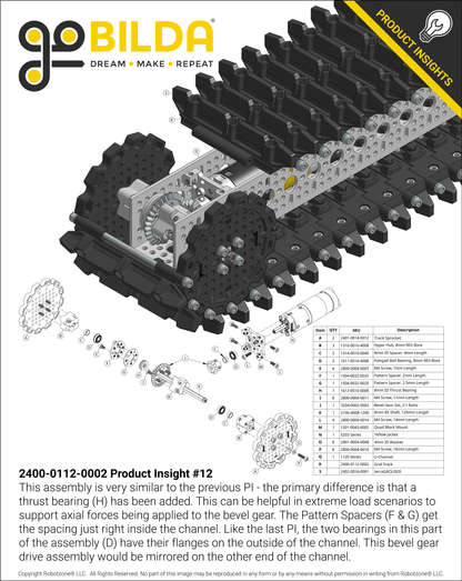 Grid-Track (24mm Pitch, 112mm Width) - 6 Pack