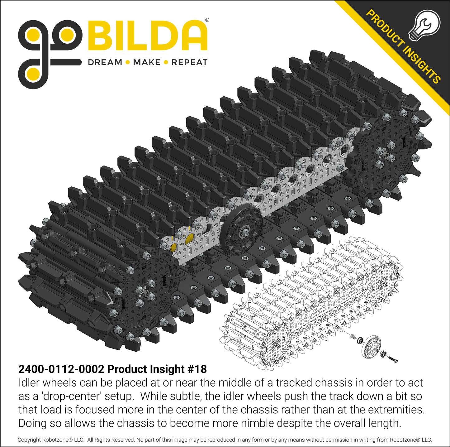 Grid-Track (24mm Pitch, 112mm Width) - 6 Pack