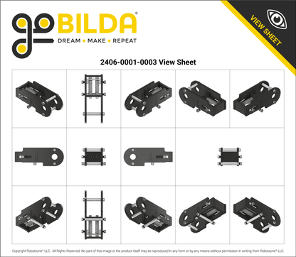 Long Tensioner Kit for 2400 Series Tracks (1-3) - 2 Pack