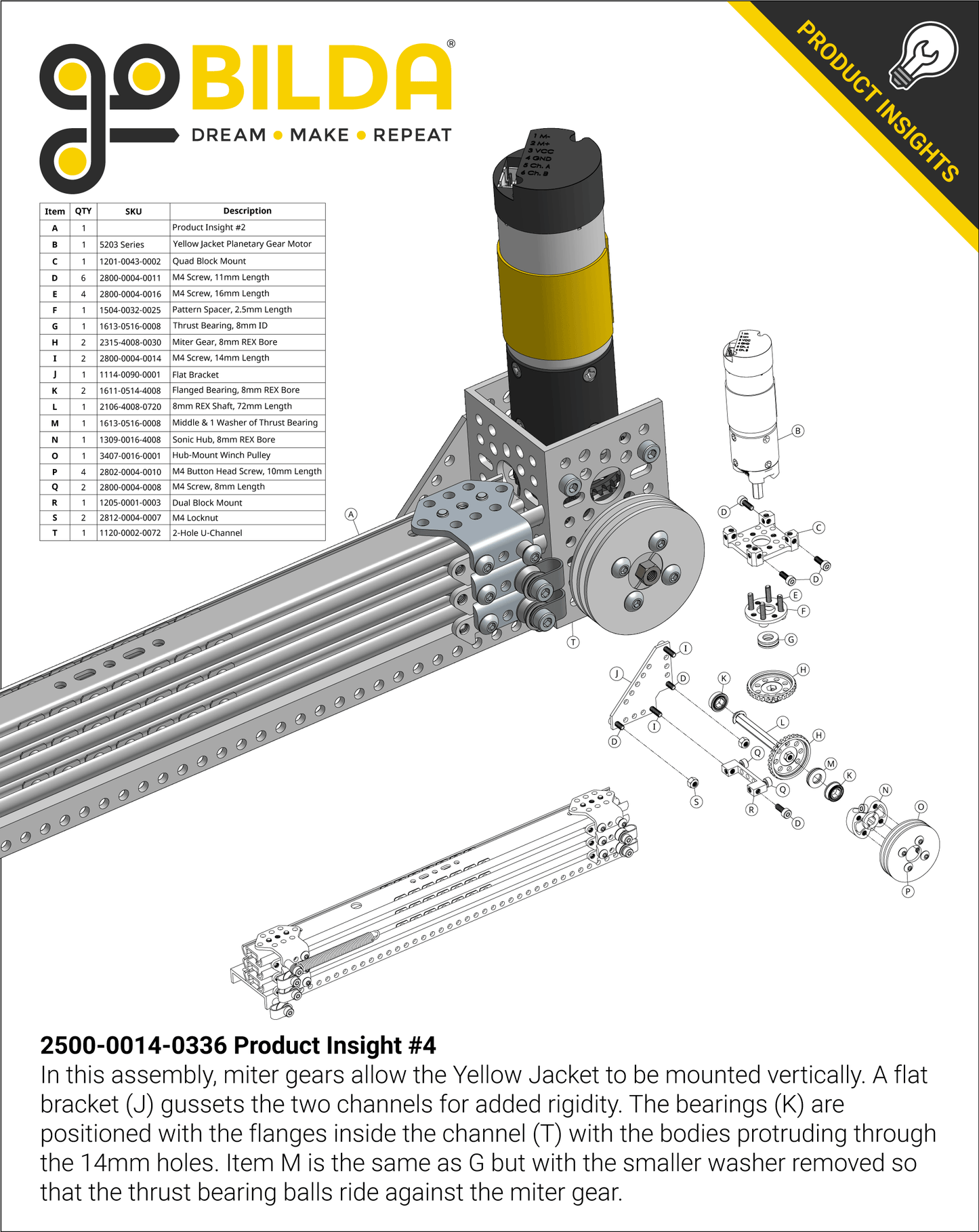 Steel Viper-Slide (14-Ball Carriage, 336mm Length, 244mm Travel)