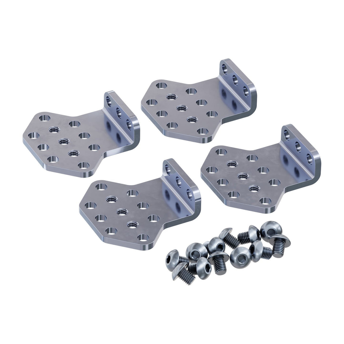 Steel Pulley Bracket for Viper-Slide (1-2) - 4 Pack