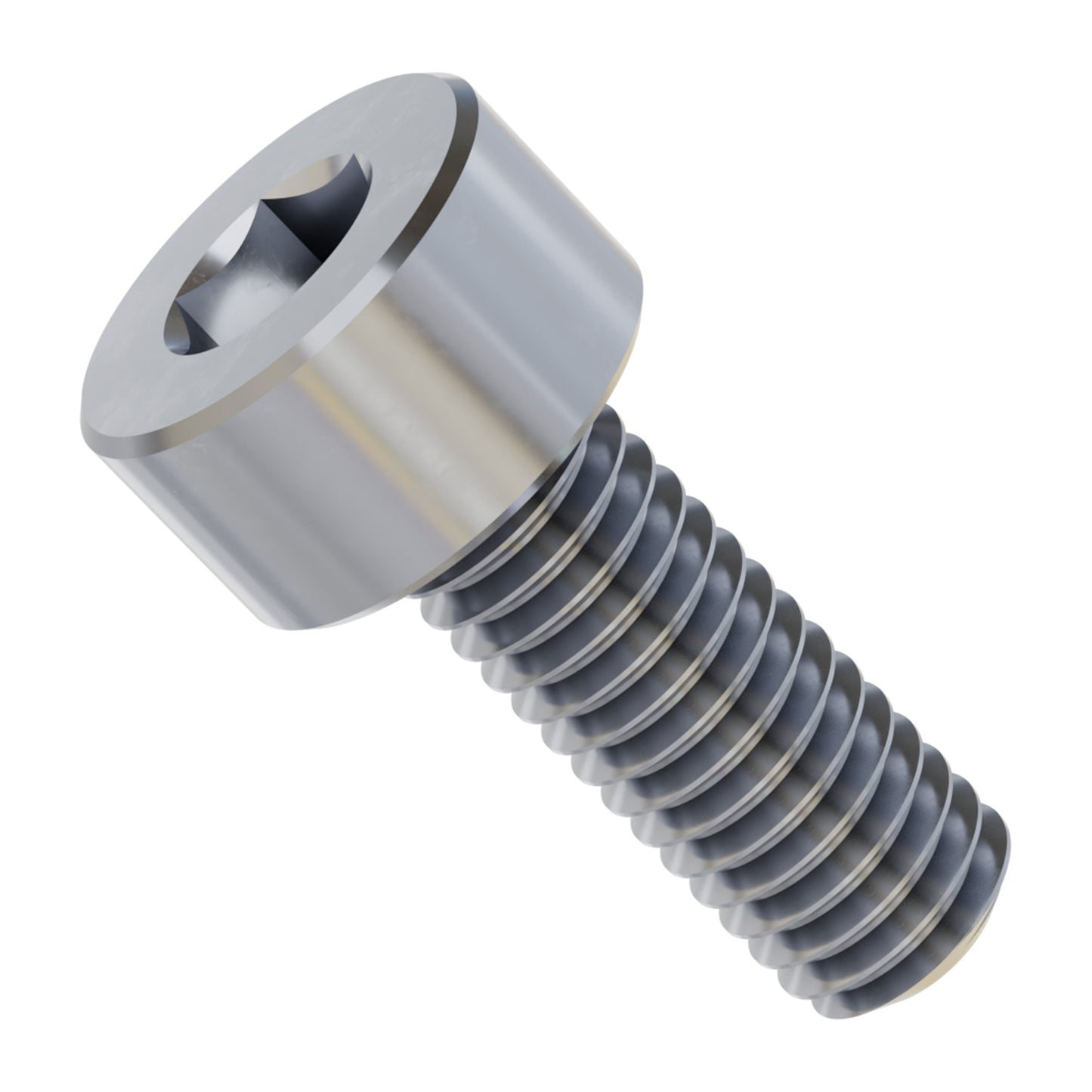 Zinc-Plated Steel Socket Head Screw (M3 x 0.5mm, 8mm Length) - 6 Pack