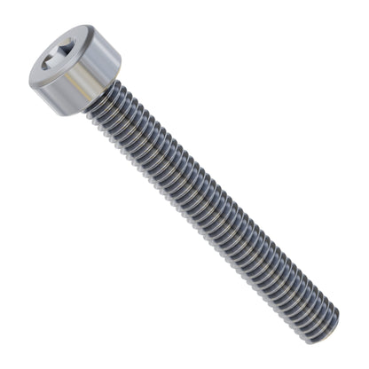 M4 x 0.7mm Zinc-Plated Socket Head Screw (30mm Length) - 25 Pack