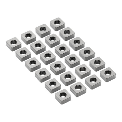 M4 x 0.7mm Square Nut - 24 Pack