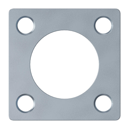 16mm Square Pattern Steel Threaded Plate - 2 Pack