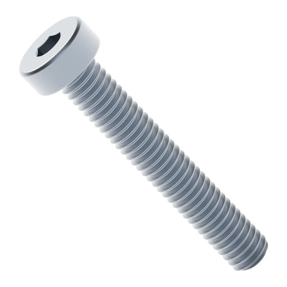 2804-0004-0025 - 2804 Series Zinc-Plated Steel Low Profile Socket Head Screw (M4 x 0.7mm, 25mm Length) - 25 Pack