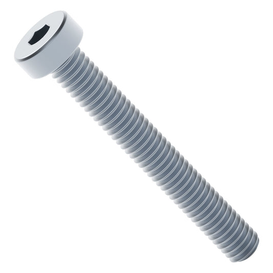 2804-0004-0030 - 2804 Series Zinc-Plated Steel Low Profile Socket Head Screw (M4 x 0.7mm, 30mm Length) - 25 Pack