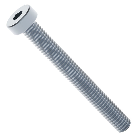 2804-0004-0035 - 2804 Series Zinc-Plated Steel Low Profile Socket Head Screw (M4 x 0.7mm, 35mm Length) - 25 Pack