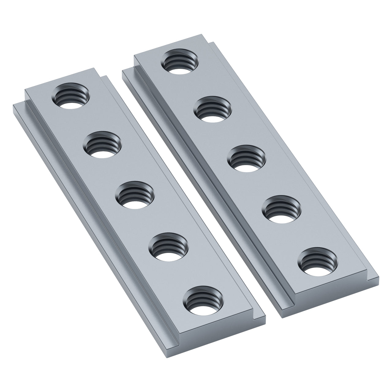 2805-0004-0038 - 2805 Series Zinc-Plated Steel goRAIL Nut (4-38) - 2 Pack