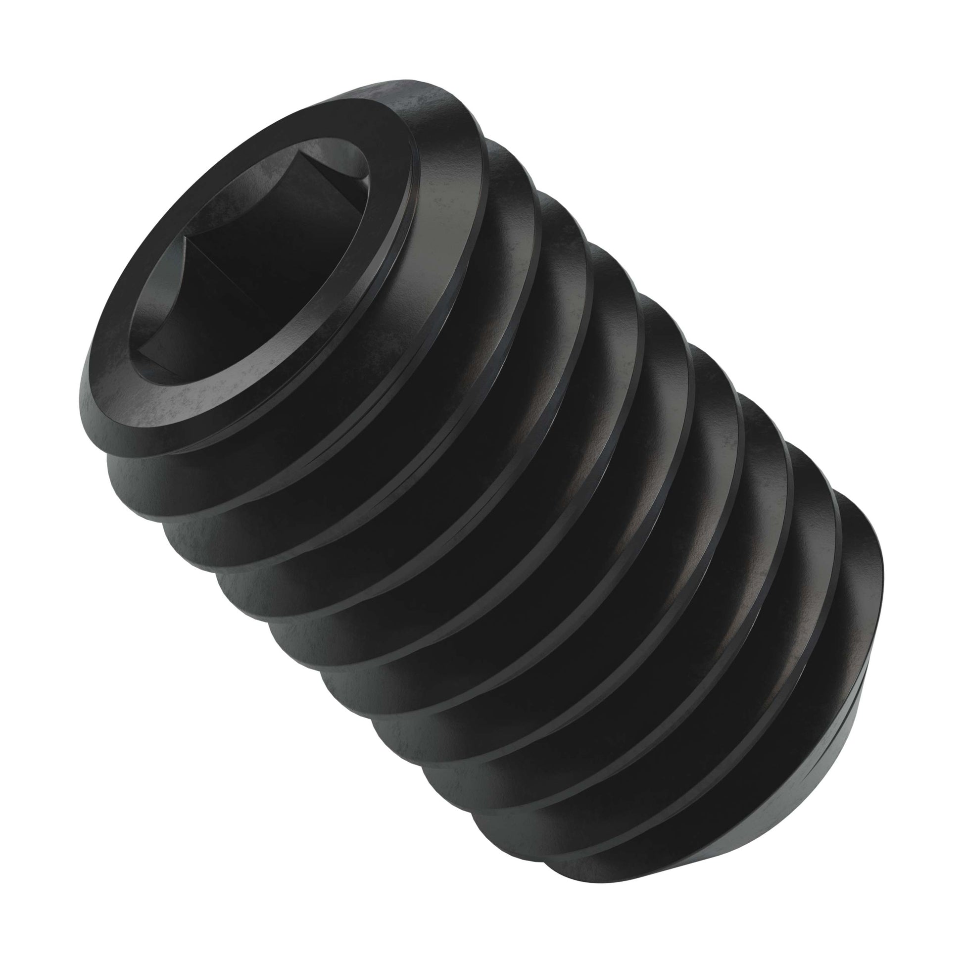 2806 Series Black Oxide Steel Cup-Point Set-Screw (M5 x 0.8mm, 8mm Length) - 25 Pack