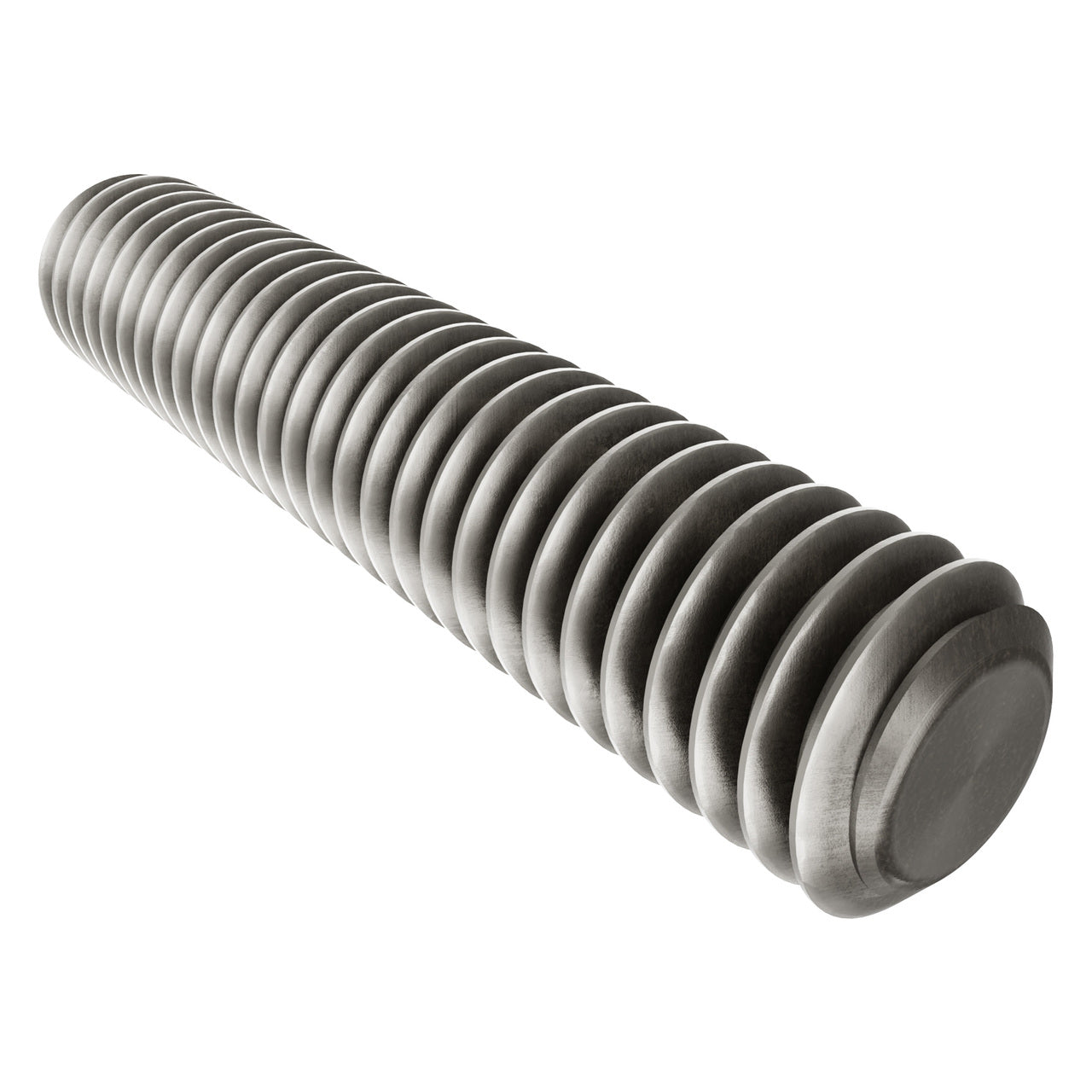 2808-0004-0020 - 2808 Series Stainless Steel Threaded Rod (M4 x 0.7mm, 20mm Length) - 2 Pack