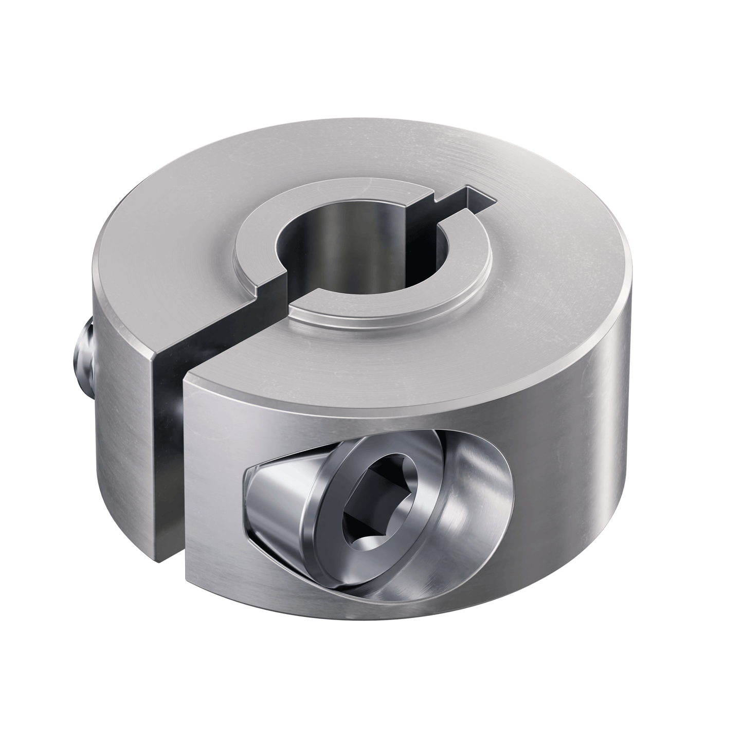 2910 Series Aluminum Clamping Collar (6mm ID x 19mm OD, 9mm Length)