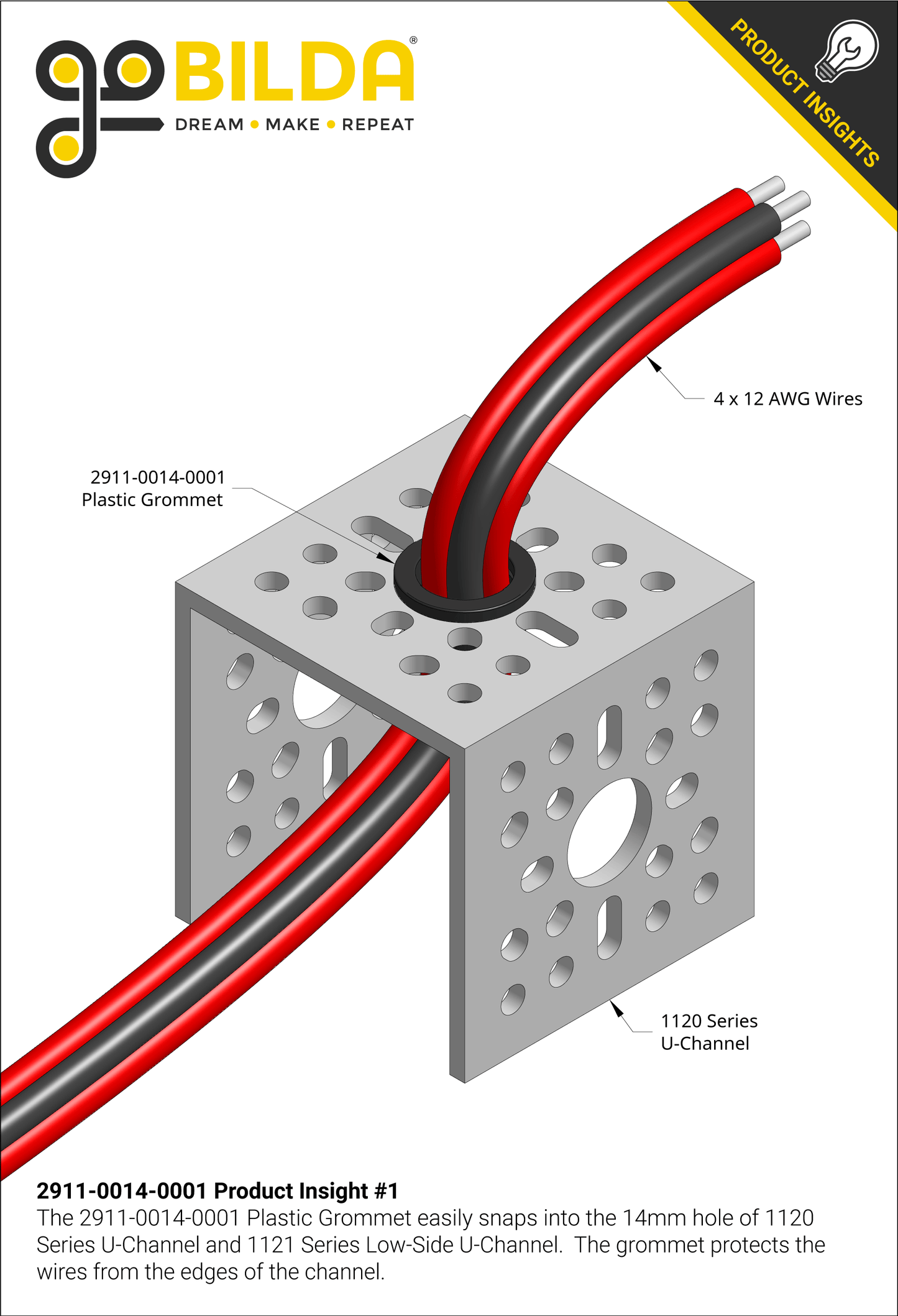 Plastic Grommet (14-1) - 12 Pack