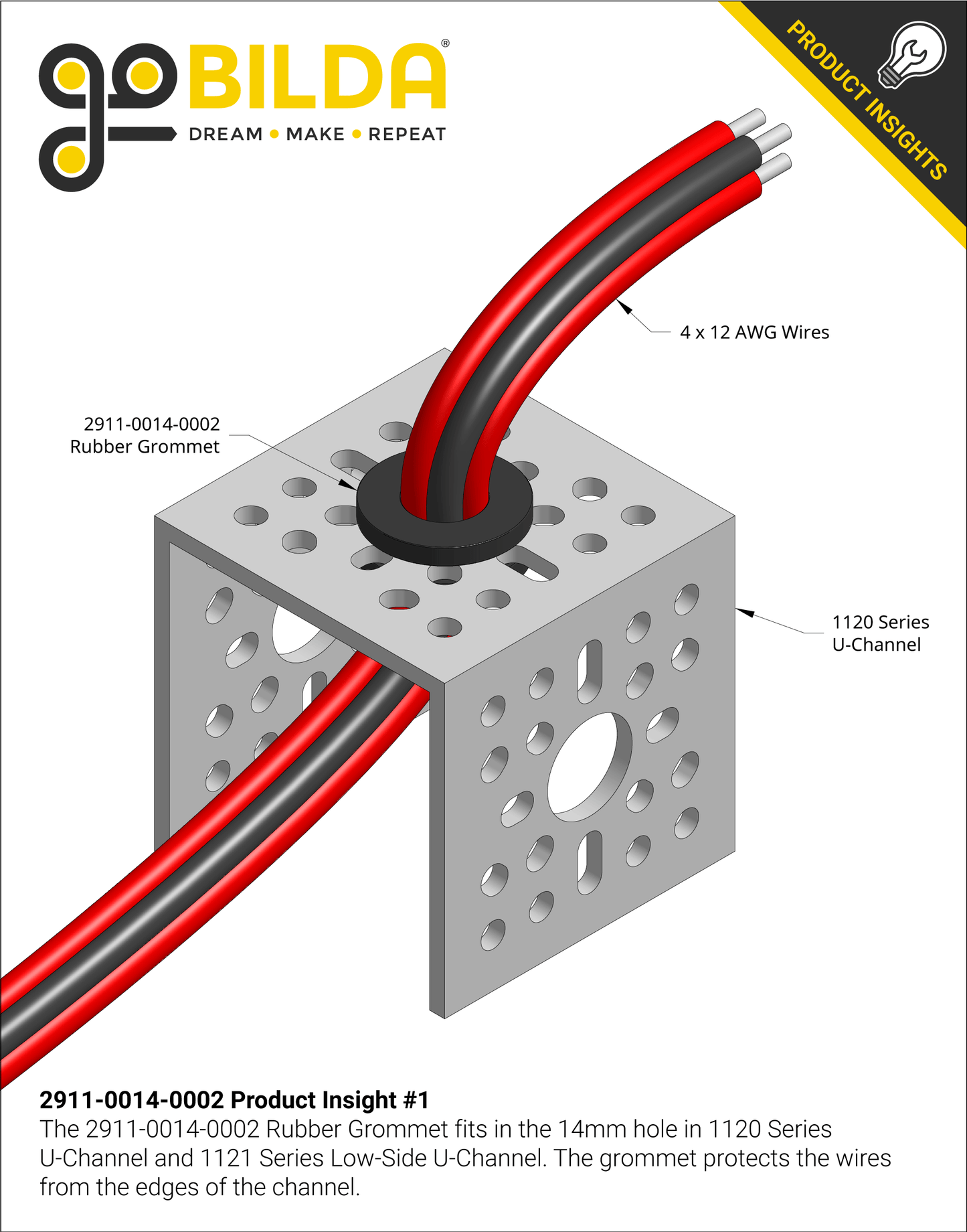 Rubber Grommet (14-2) - 4 Pack